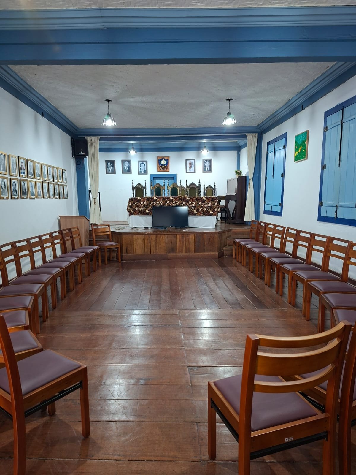 Interior do Casarão Sede da Casa da Cultura da Academia Marianense de Letras